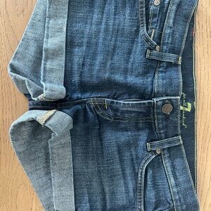 7 For All Mankind Dark Indigo Jeans